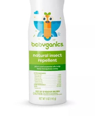 Babyganics Insect Repellent Continuous Spray 5 Oz: DEET-Free, Skin-Safe for Children, Repels Mosquitoes & Gnats - Bellso
